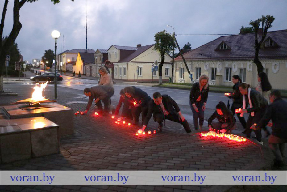 В Вороновском районе прошли памятные мероприятия ко Дню всенародной памяти жертв Великой Отечественной войны и геноцида белорусского народа