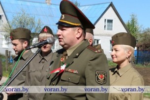 В рамках республиканской акции «Солдаты Победы» поздравления принимали ветераны Великой Отечественной войны Вороновщины