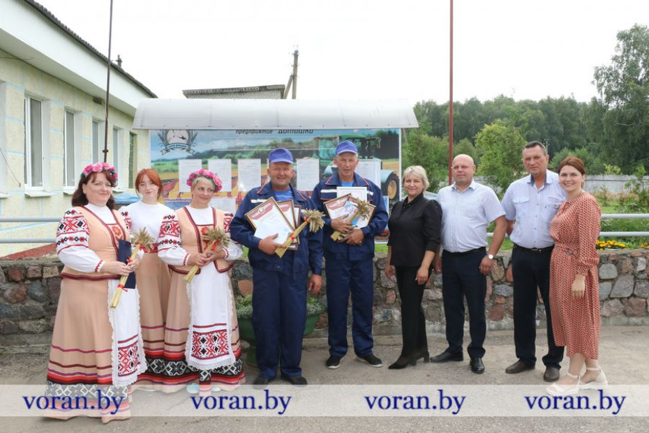 В Вороновском районе чествовали первых тысячников