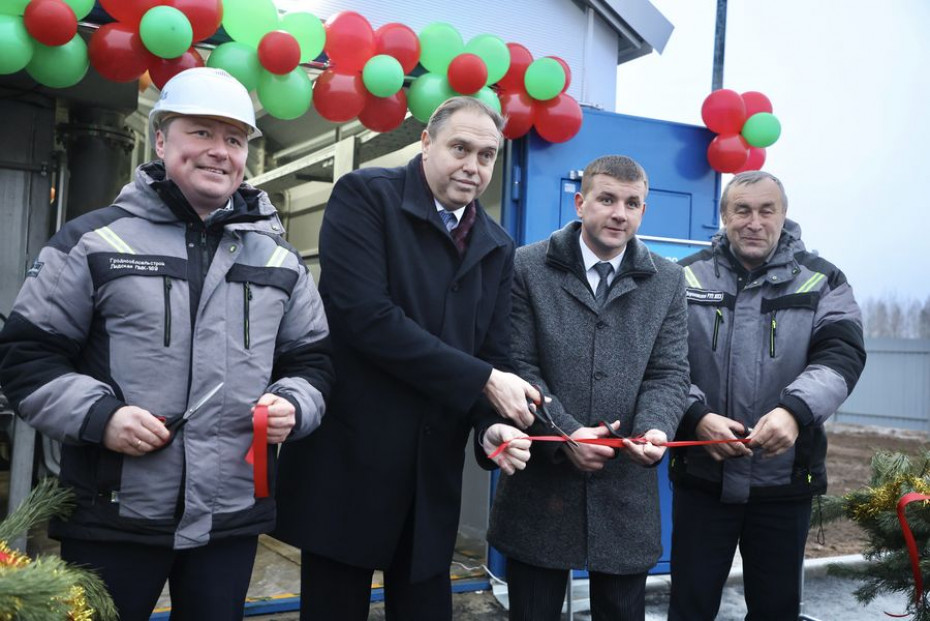 Первый пусковой комплекс современных очистных сооружений открыли в Вороновском районе