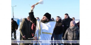 В Вороново православные верующие праздновали Крещение Господне