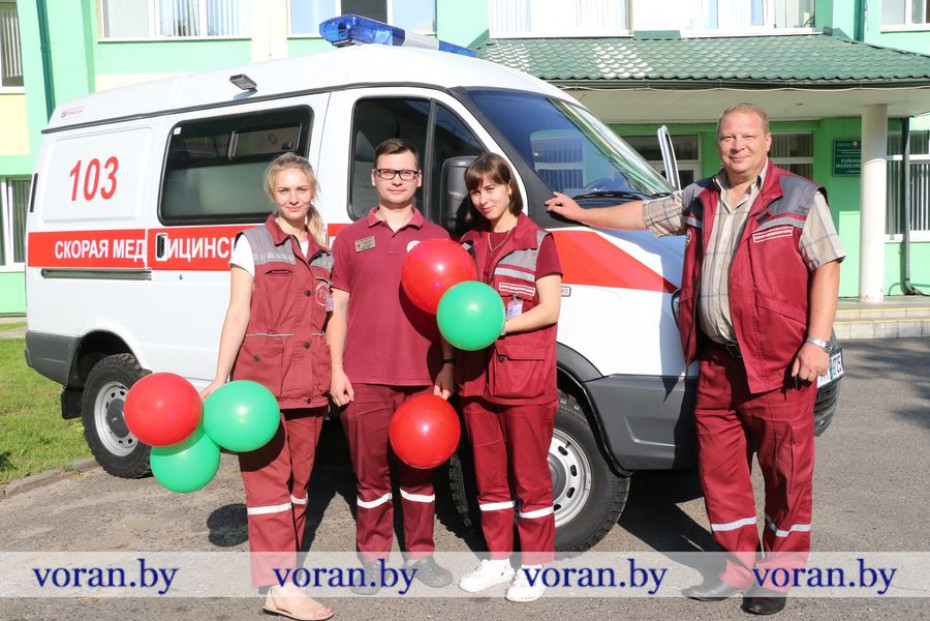 В Вороново прибыл новый автомобиль скорой помощи