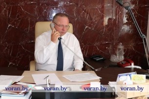 Первый заместитель председателя Комитета государственного контроля Республики Беларусь Василий Николаевич Герасимов провел прием граждан и прямую линию с жителями района
