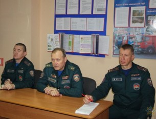 Министр по чрезвычайным ситуациям Владимир Ващенко c рабочим визитом посетил Вороновский район