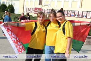 В едином стремлении. В Вороново состоялся осенний легкоатлетический забег «За единую Беларусь»