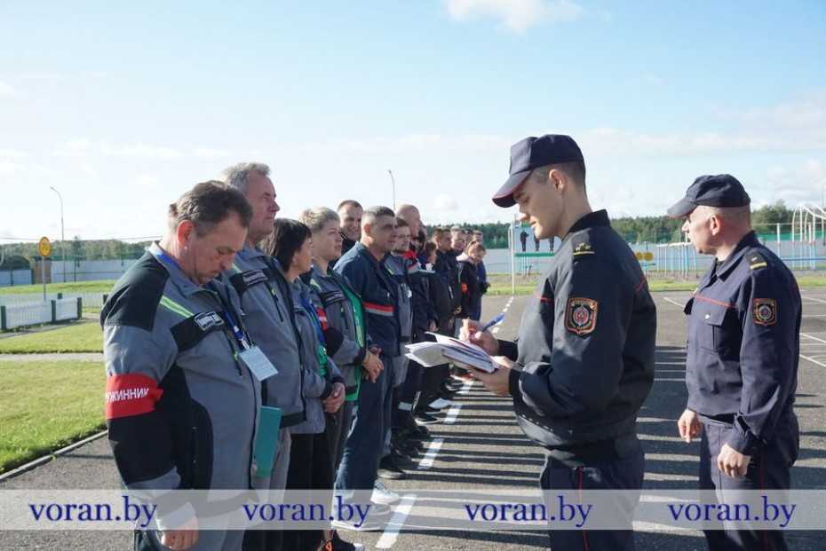 В Вороновском районе прошел смотр-конкурс добровольных дружин охраны правопорядка