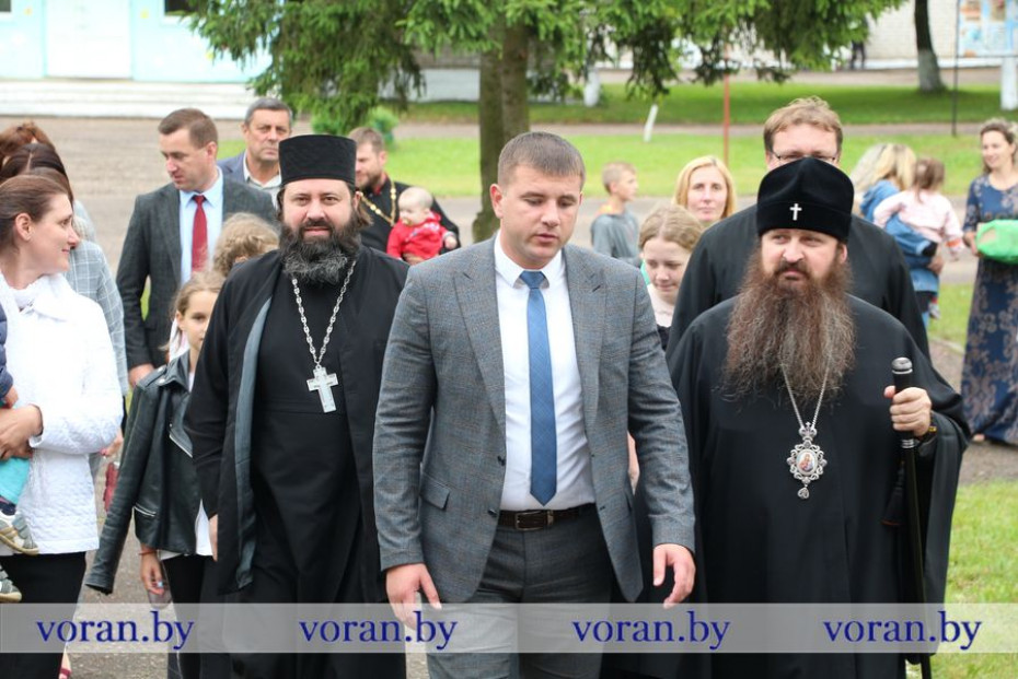 Глава Гродненской епархии посетил благотворительный 
лагерь в Вороновском районе