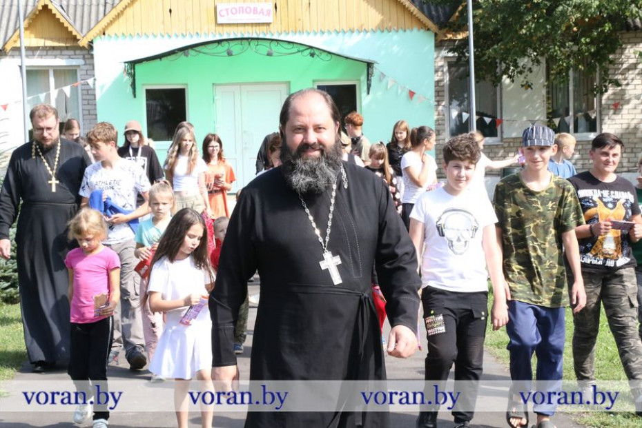 «Ромашка» принимает у себя благотворительный духовно-оздоровительный лагерь Гродненской епархии БПЦ