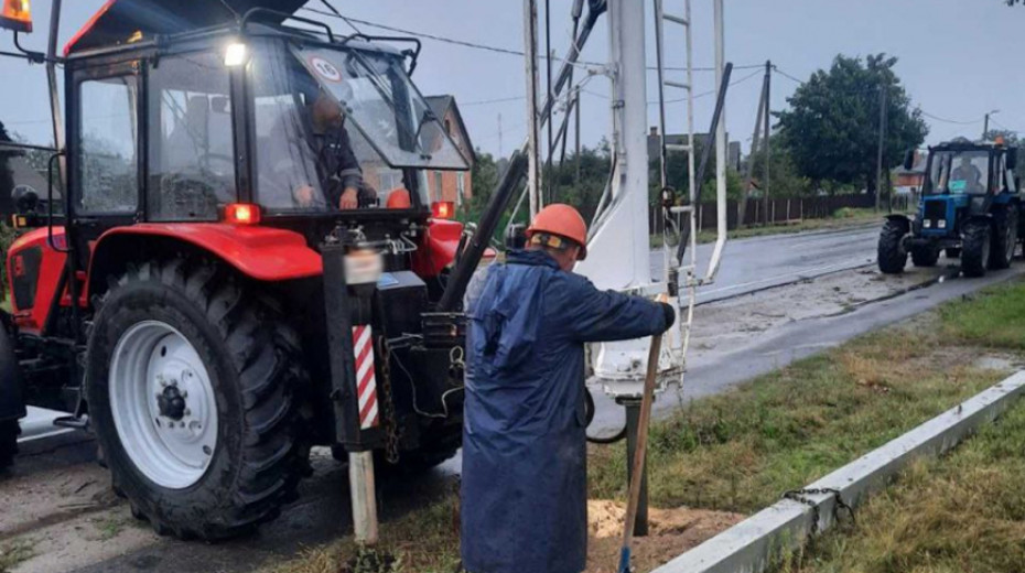 Vigorous work in progress to restore power supply across Belarus after thunderstorms
