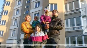 В Гродненской области в прошлом году построили жилье для 1,5 тыс. многодетных семей