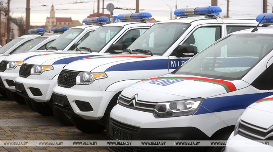 Автопарк правоохранителей Гродненской области пополнился 60 автомобилями