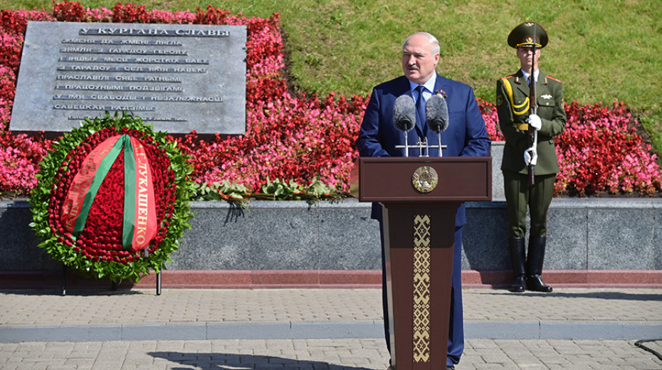 Лукашэнка звярнуўся да беларусаў: Беларусь - гэта наша самая вялікая каштоўнасць, беражыце яе